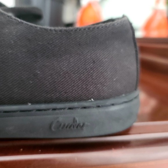 CUATER by TRAVIS MATTHEW Men's Quiet Shade Quincy Canvas Shoes Black/Black Sz10 - Picture 9 of 10